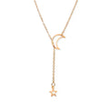 Stella Luna Elegance - Collana girocollo con ciondolo